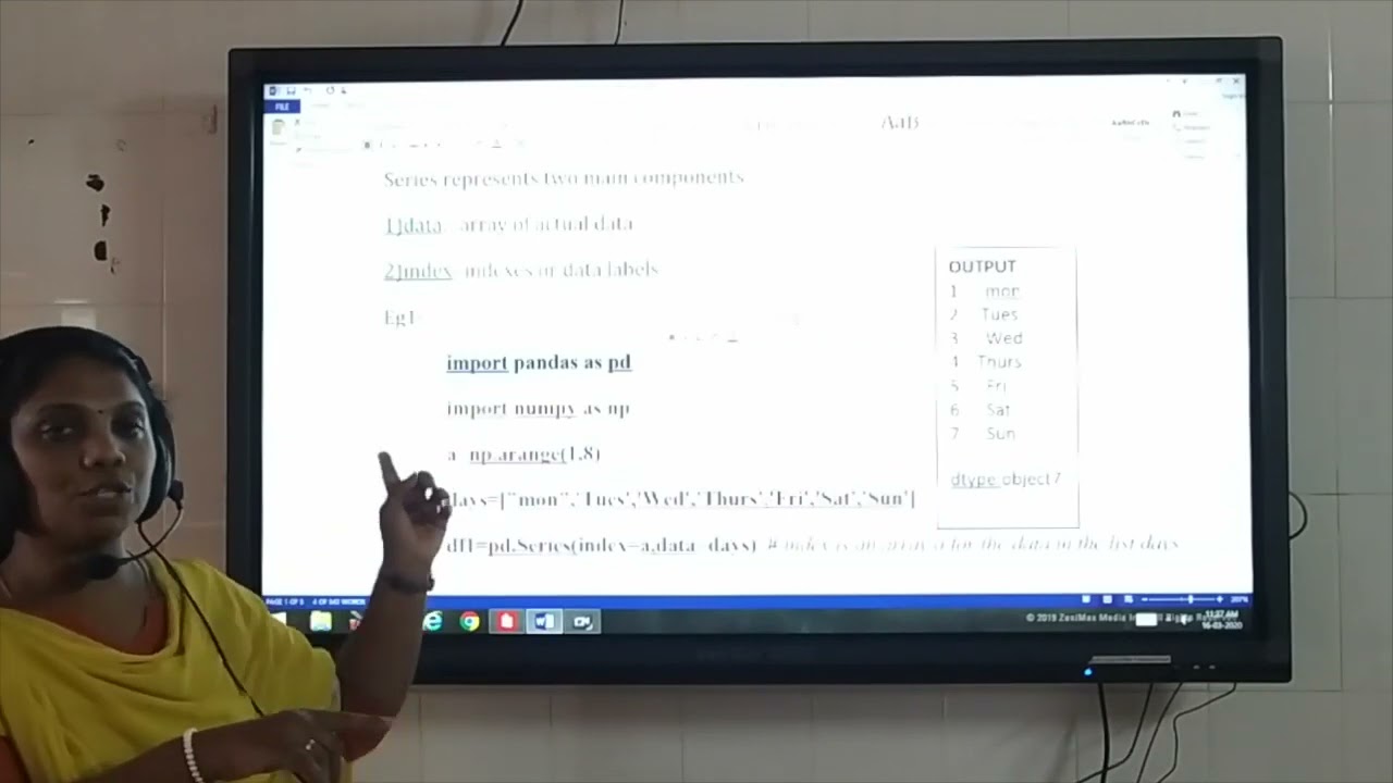 IP12 &ndash; IP with Python &ndash; Chapter 01   Python Panda &ndash; 01 Data Frame 01