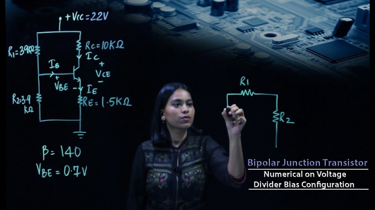 Численное моделирование смещения делителя напряжения | PCE | Проф. Флоренс С. | ECCF