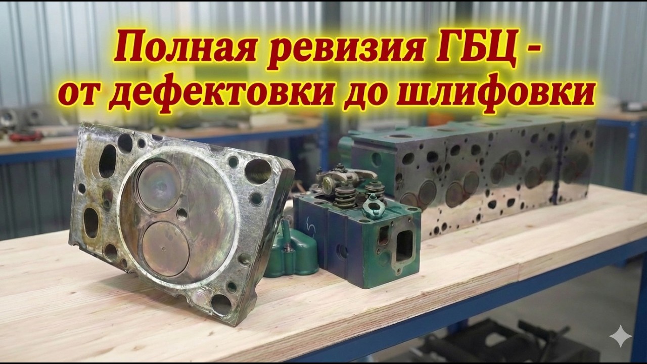 Ремонт головок двигателя Weichai WP12, работающего на газу в связке с генератором