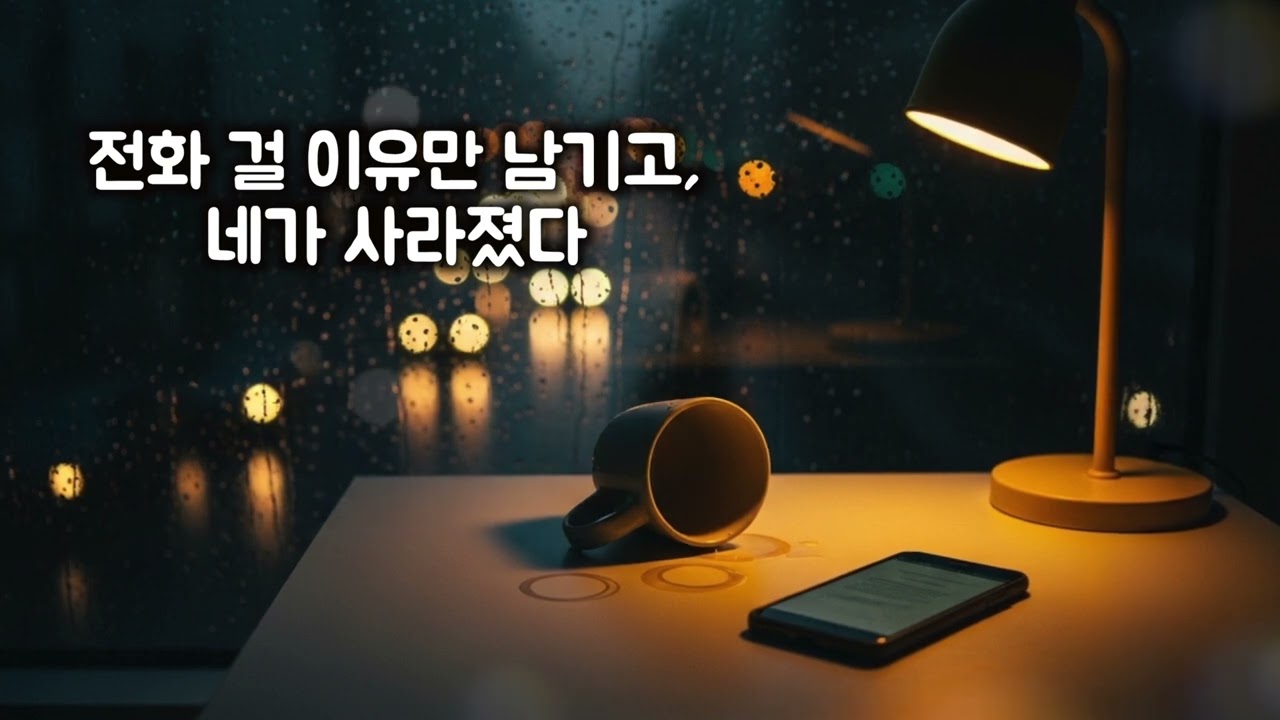 전화 걸 이유만 남고, 네가 사라졌다 | 지친 허스키 포크송 | 칸플레이리스트