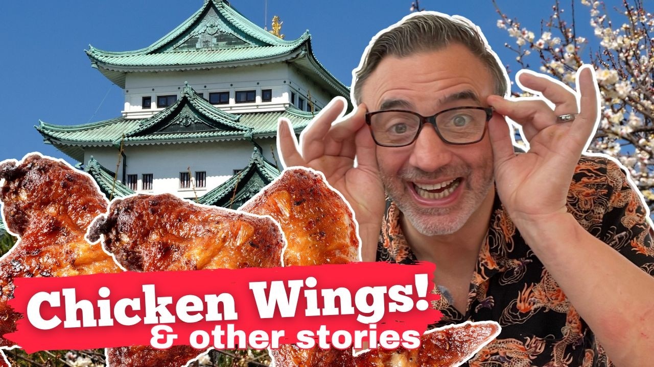 Degustacja potraw wok&oacute;ł zamku w Nagoi 🇯🇵 | Jedzenie uliczne, lokalne smaki i historia