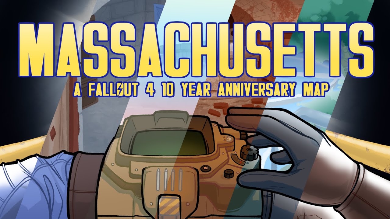 Massachusetts- Complete Fallout 4 MAP