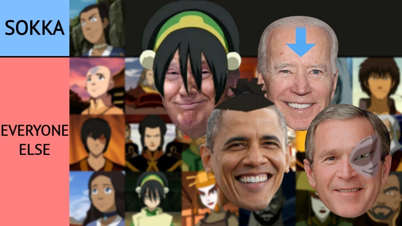 US Presidents Finish Their Avatar: The Last Airbender Tier List