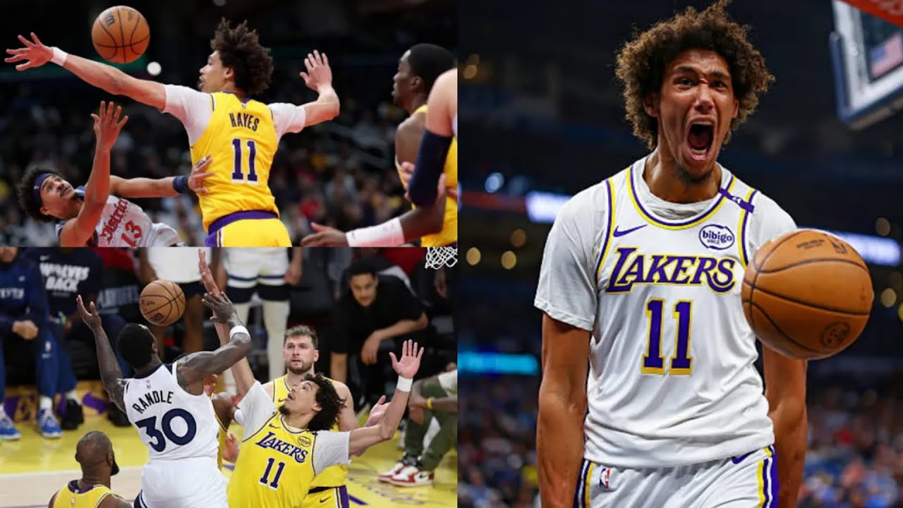 Jaxson Hayes DEFENSE Highlights | 2024-25 Lakers Season