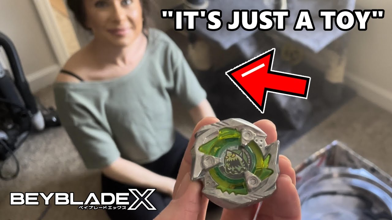 I CHALLENGED MY SISTER IN BEYBLADE X