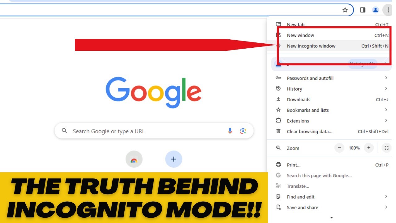 Unlocking Google's Incognito Window: Your Online Shield! I Edge InPrivate Window