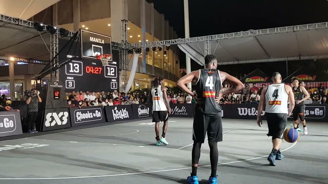 FINALS CEBU CHOOKS VS MANILA CHOOKS TO GO PILIPINAS 3x3 FIBA QUEST2.0 AYALA MALL SOLENAD NUVALI