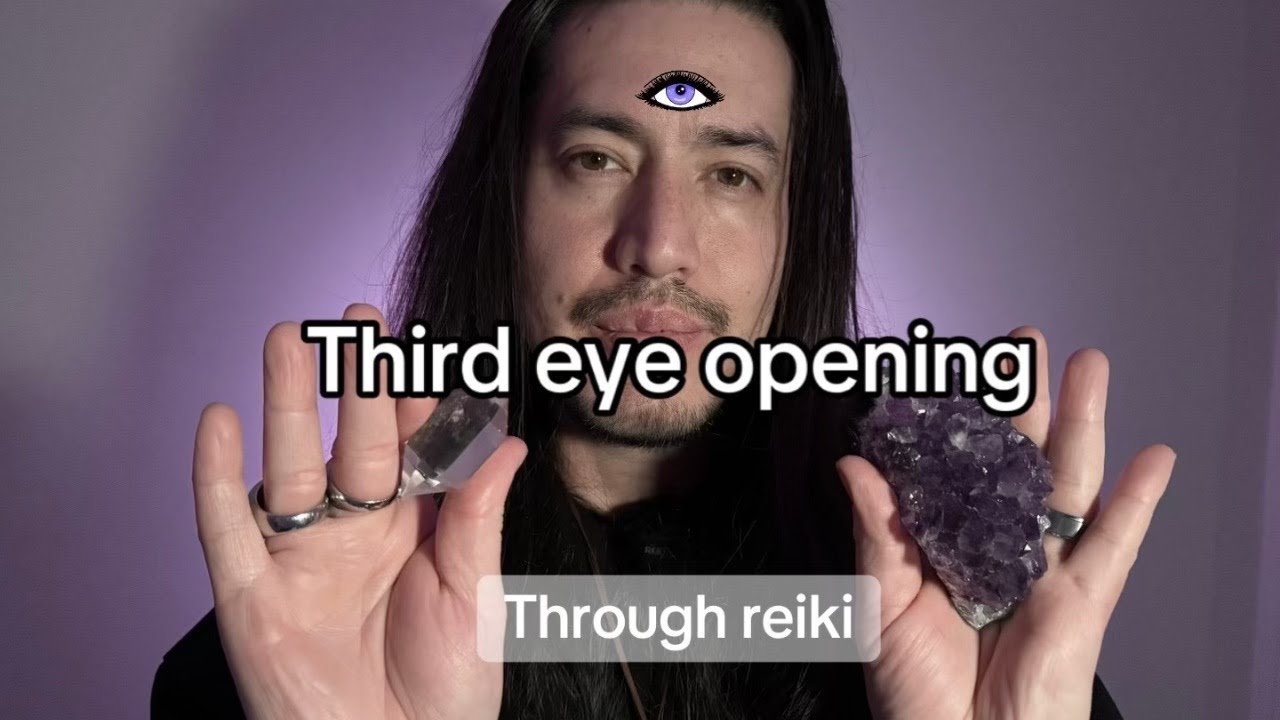 Third eye opening through reiki