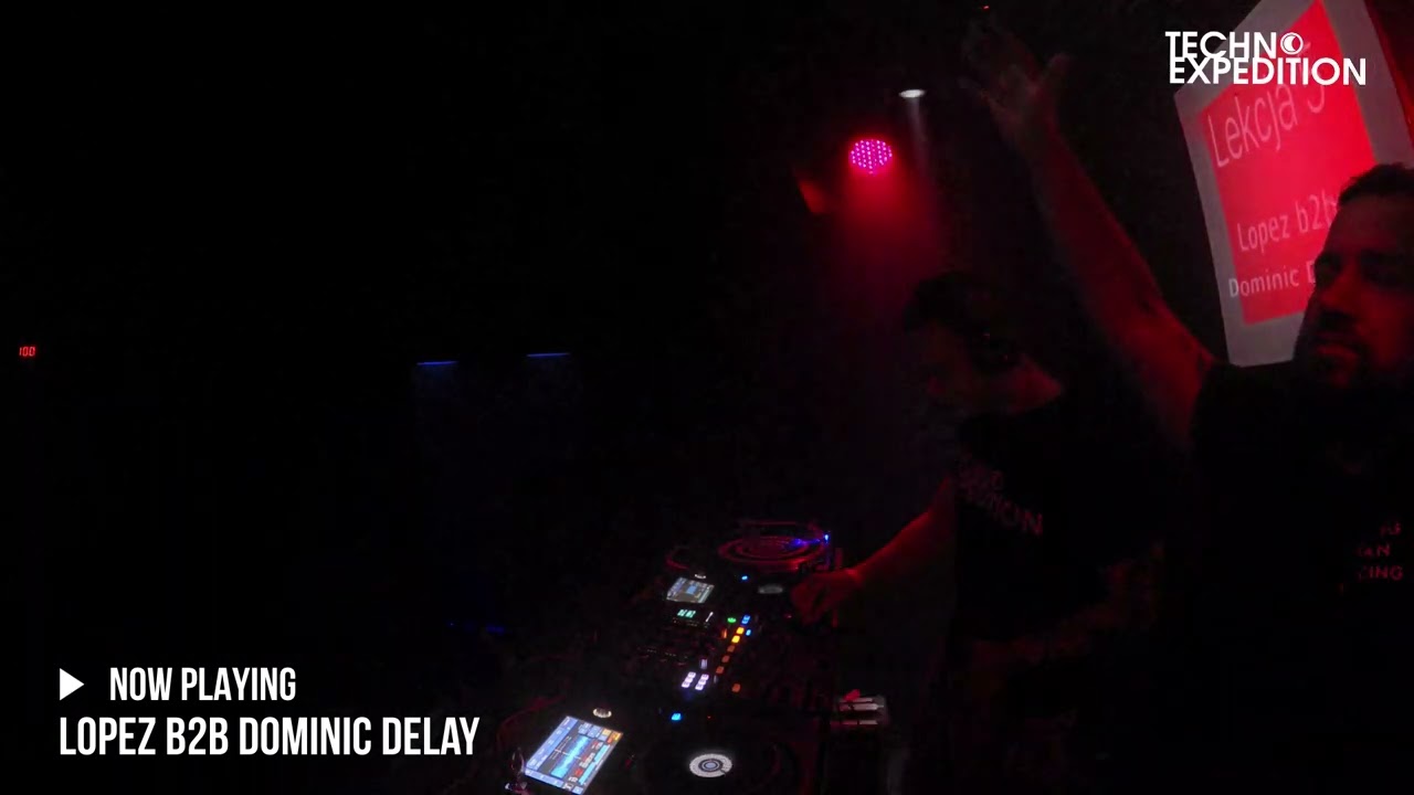 Lopez B2B Dominic Delay DJ Techno Live Set @ After Ego (10.06.2023) Lekcje Historii 2