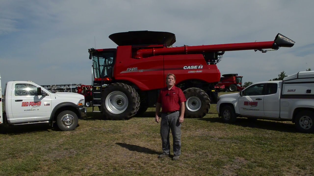 CASE IH FLAGSHIP COMBINE VIDEOS/FEEDERHOUSE