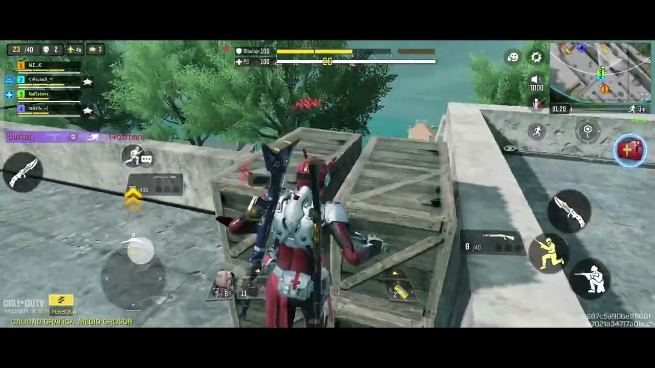 Alcatraz battle Royal Squad VS squad 