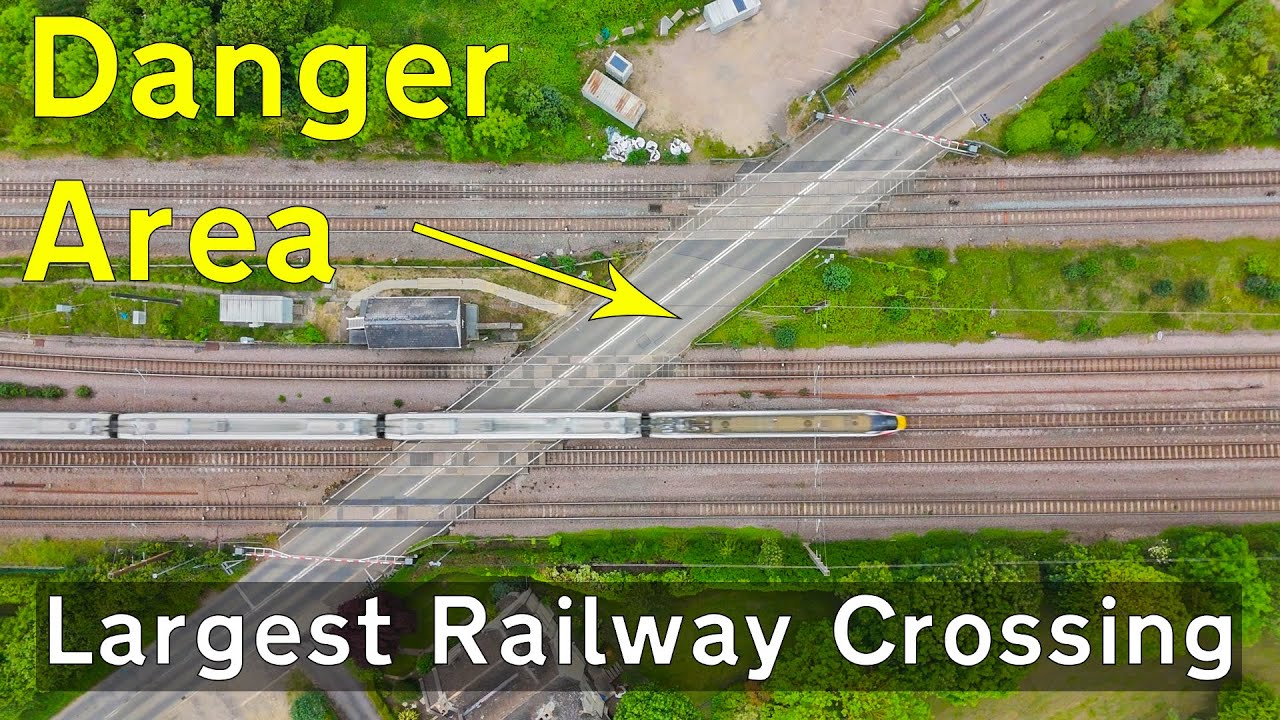 The Largest Yet DANGEROUS Road Level Crossing MADE SAFE... ish.