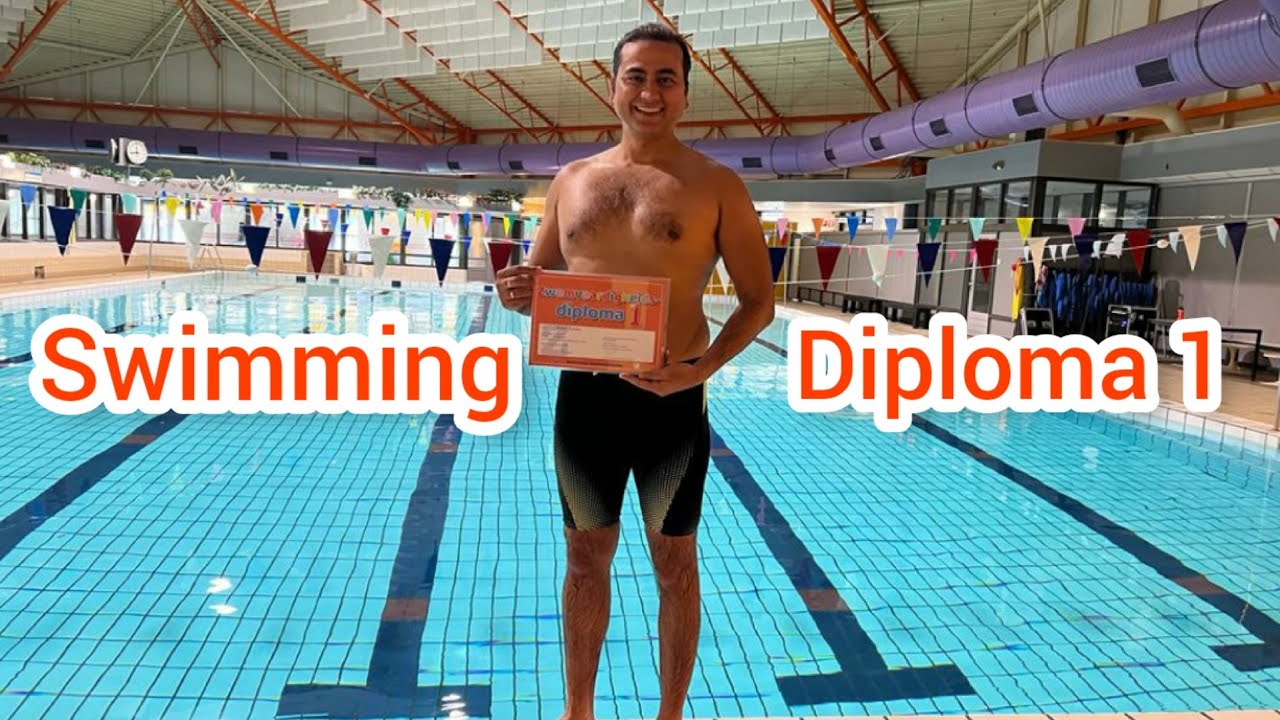 My Diploma 1 Certification in Swimming from Netherlands