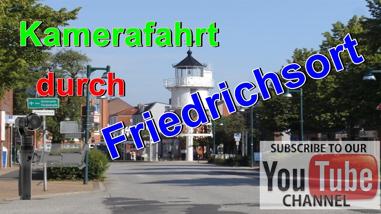 Kiel-Friedrichsort// Kamerafahrt 🎥 durch Kiel-Friedrichsort