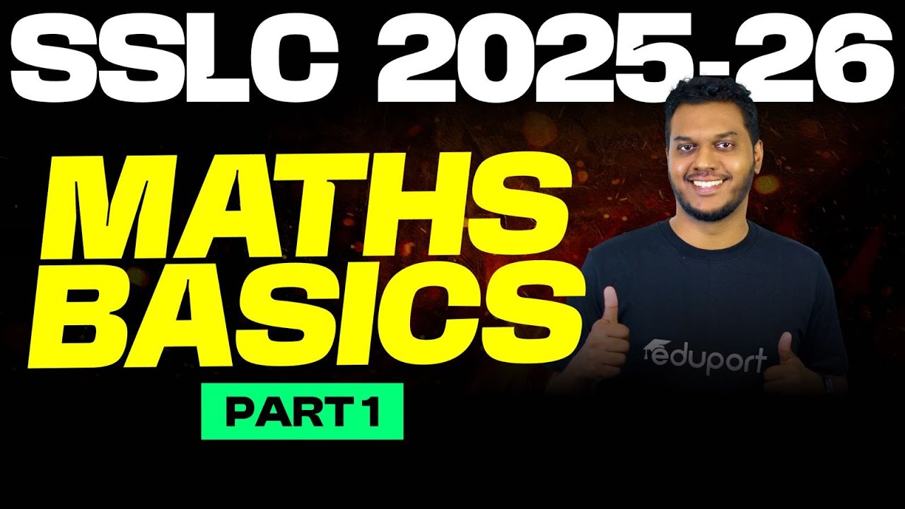 Sslc Maths | Basics Part - 1 - SSLC 2025 - 26 | Eduport