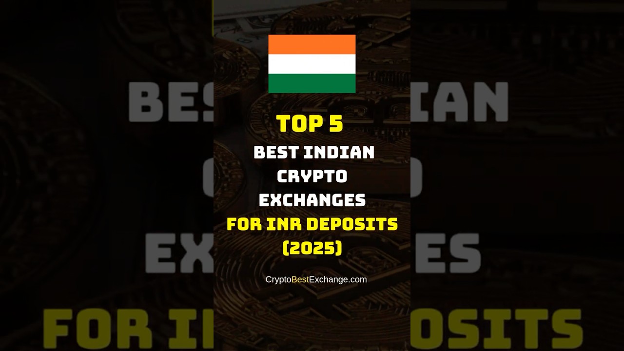 🇮🇳 Top 5 Best Indian Crypto Exchanges for INR Deposits in 2025 🔥 | WazirX, CoinDCX, Bitget
