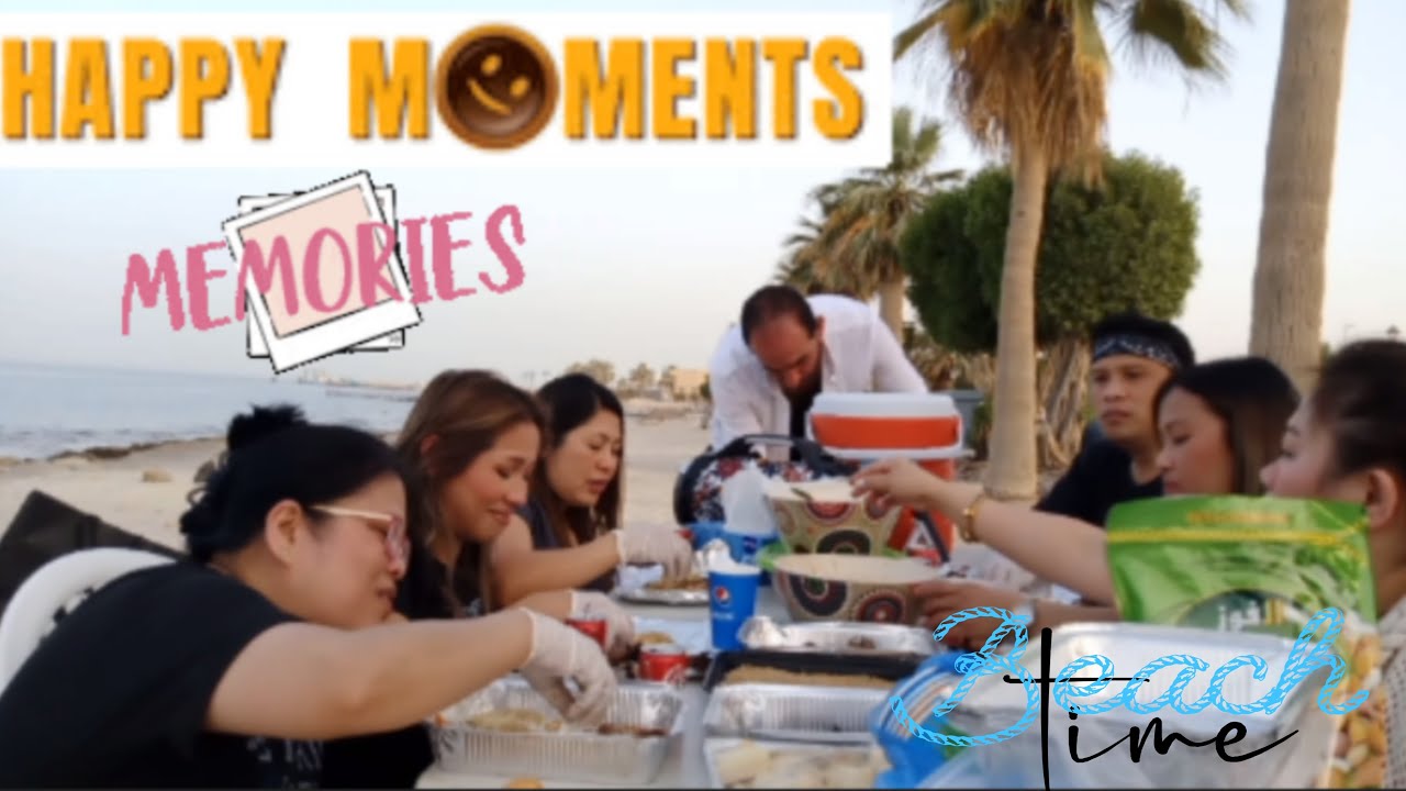 Happy Moments with friends @Egaila Beach Kuwait||Neriejoys Vlog