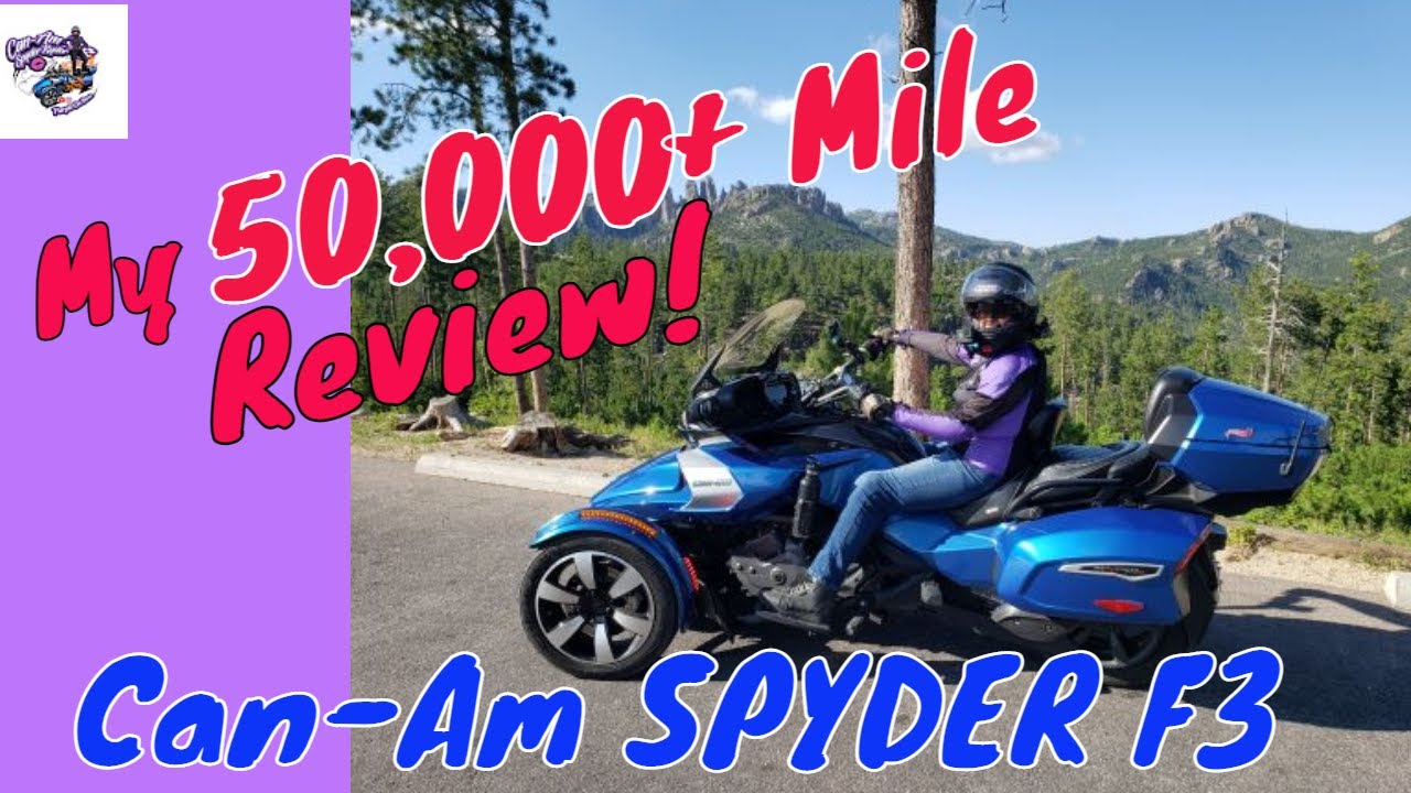 Сколько стоит владение Can-Am SPYDER F3?... Мой обзор пробега более 50 тыс. миль!