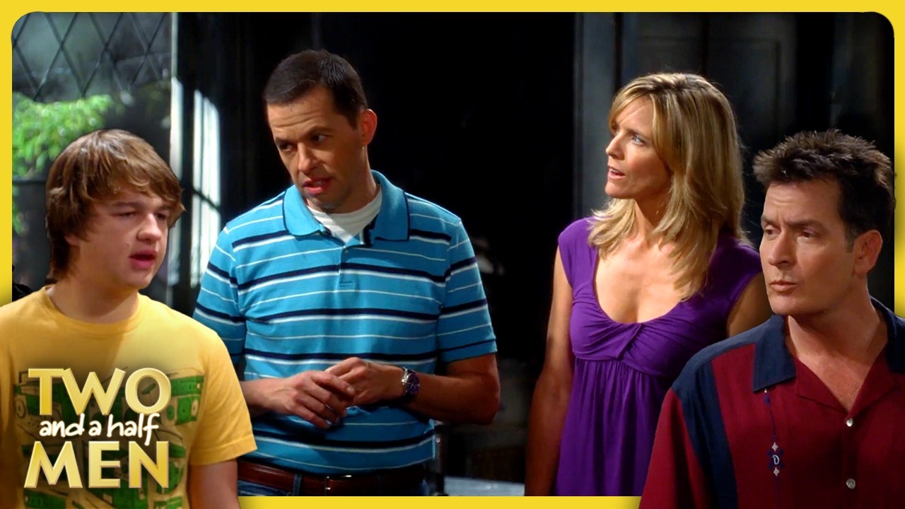 All That Business with the Burnt-Down House | Two and a Half Men