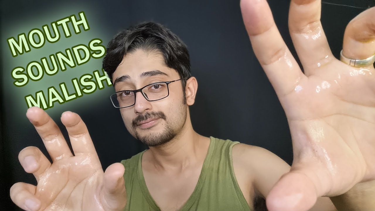 ASMR Mouth-Sounds वाली मालिश- Relaxing Massage on your Screen! 🇮🇳
