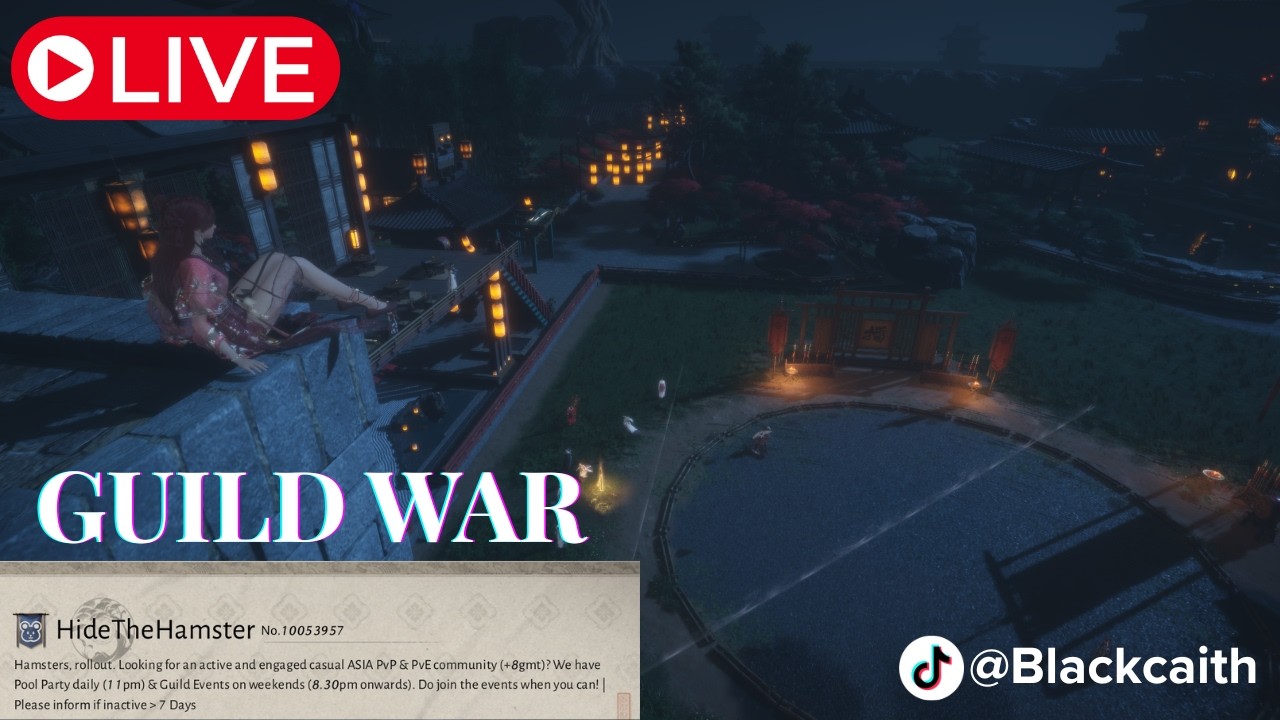 LIVE - Where Winds Meet Guild War Saturday 07 March