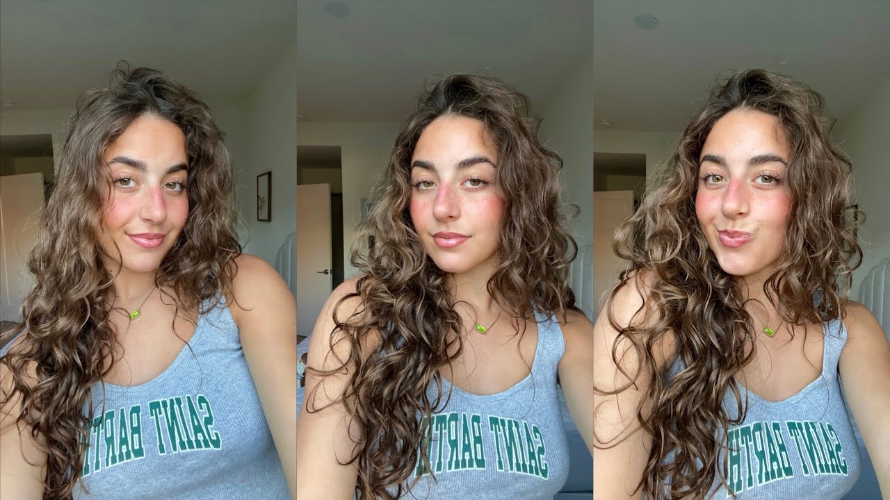 MY CURLY HAIR ROUTINE!!