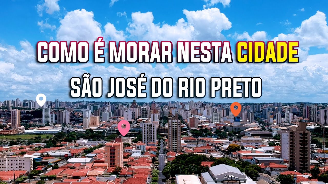 CONHE&Ccedil;A O CENTRO DE S&Atilde;O JOS&Eacute; DO RIO PRETO SP - Como &eacute; Morar Nesta Cidade