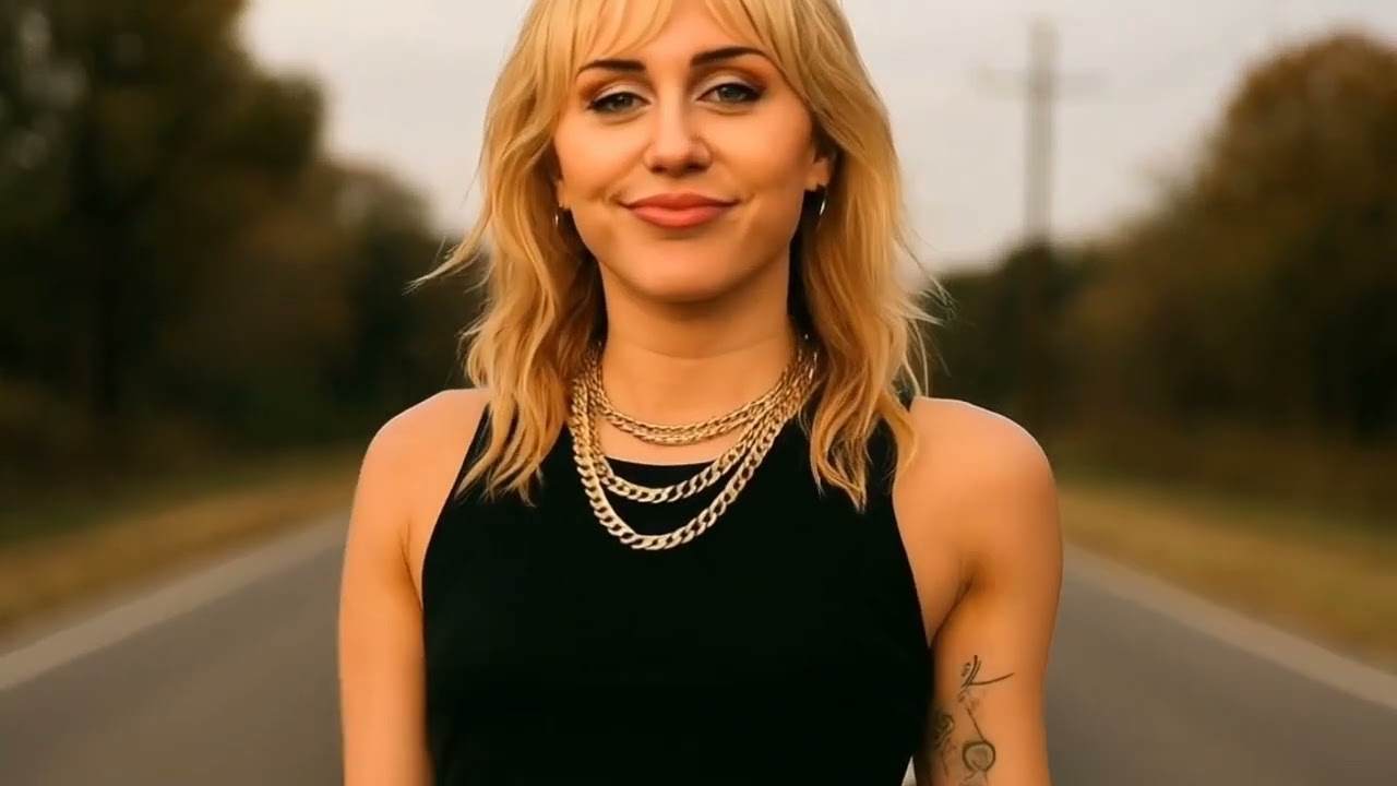 Miley Cyrus - He lights my path.