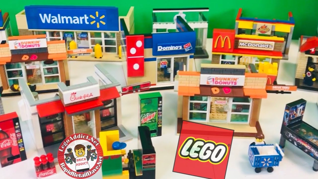 Lego Restaurants, Stores and Arcades