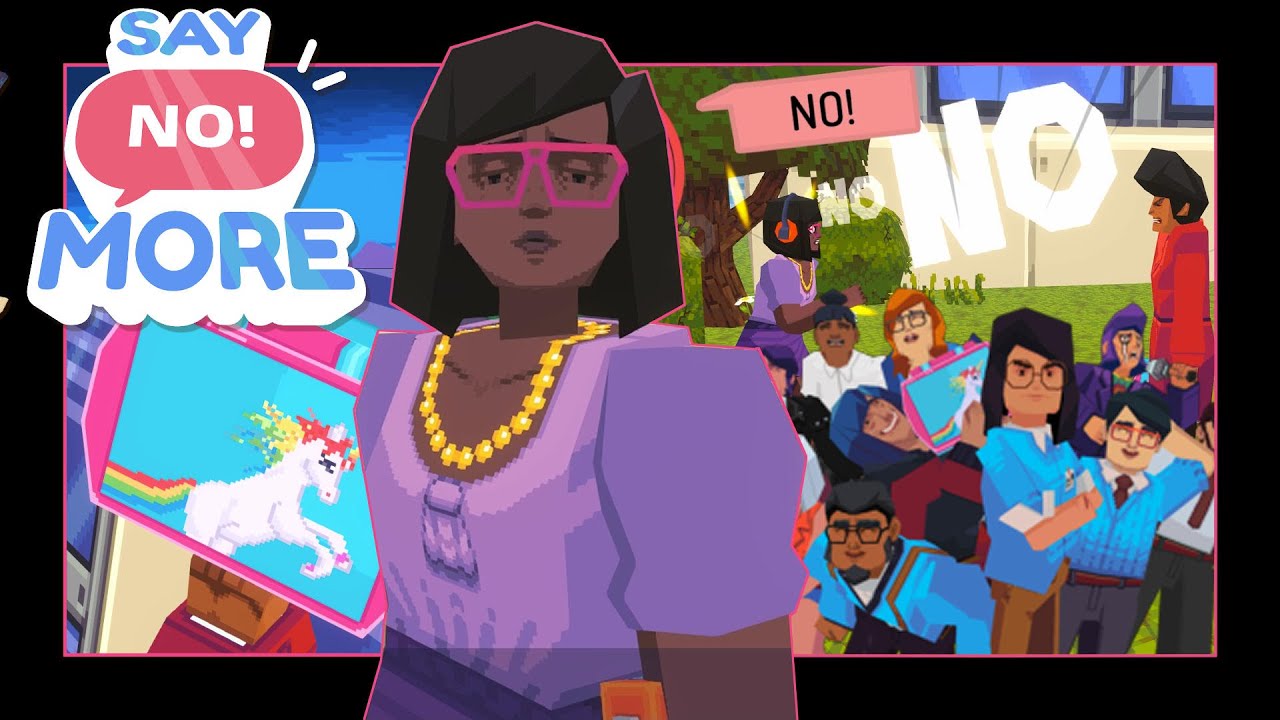 A Game Where You Break Walls By Saying NO! -  