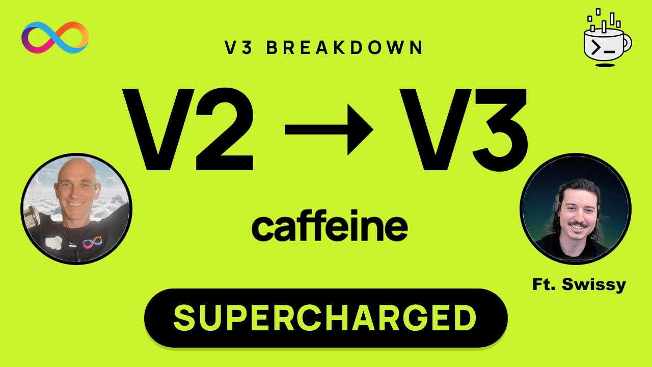 Caffeine V3 is SUPERCHARGED (ICP) &mdash; Agent Teams, Skills & Sovereign Deploy (Plug and Play)