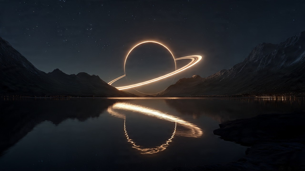 🪐 Saturn Night | Deep Night Chillout Lounge Ambient for Focus & Relaxation