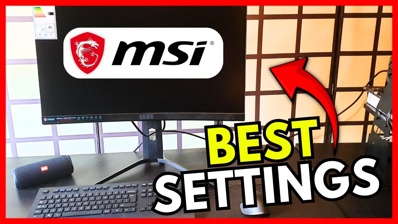ЛУЧШИЕ НАСТРОЙКИ для MSI Optix MAG241C для ИГР (ЛЕГКИЙ УРОВЕНЬ) 2026