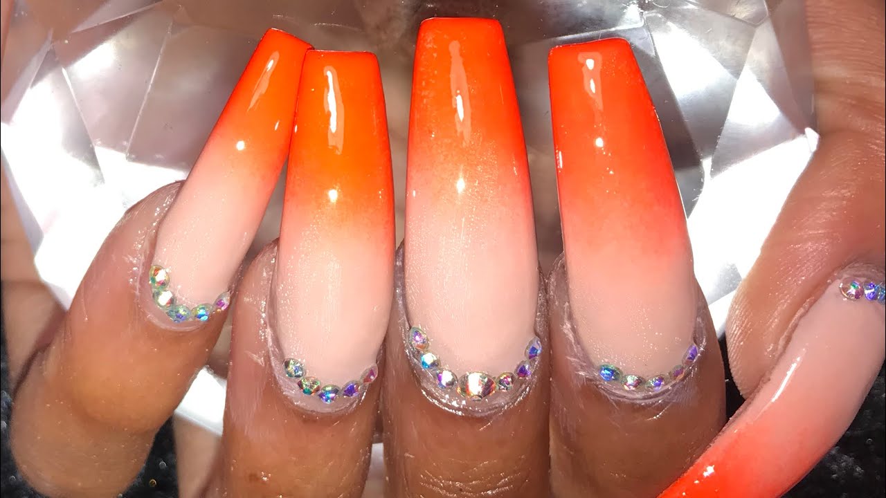 Acrylic Nails Fill in  | Ombre Nails