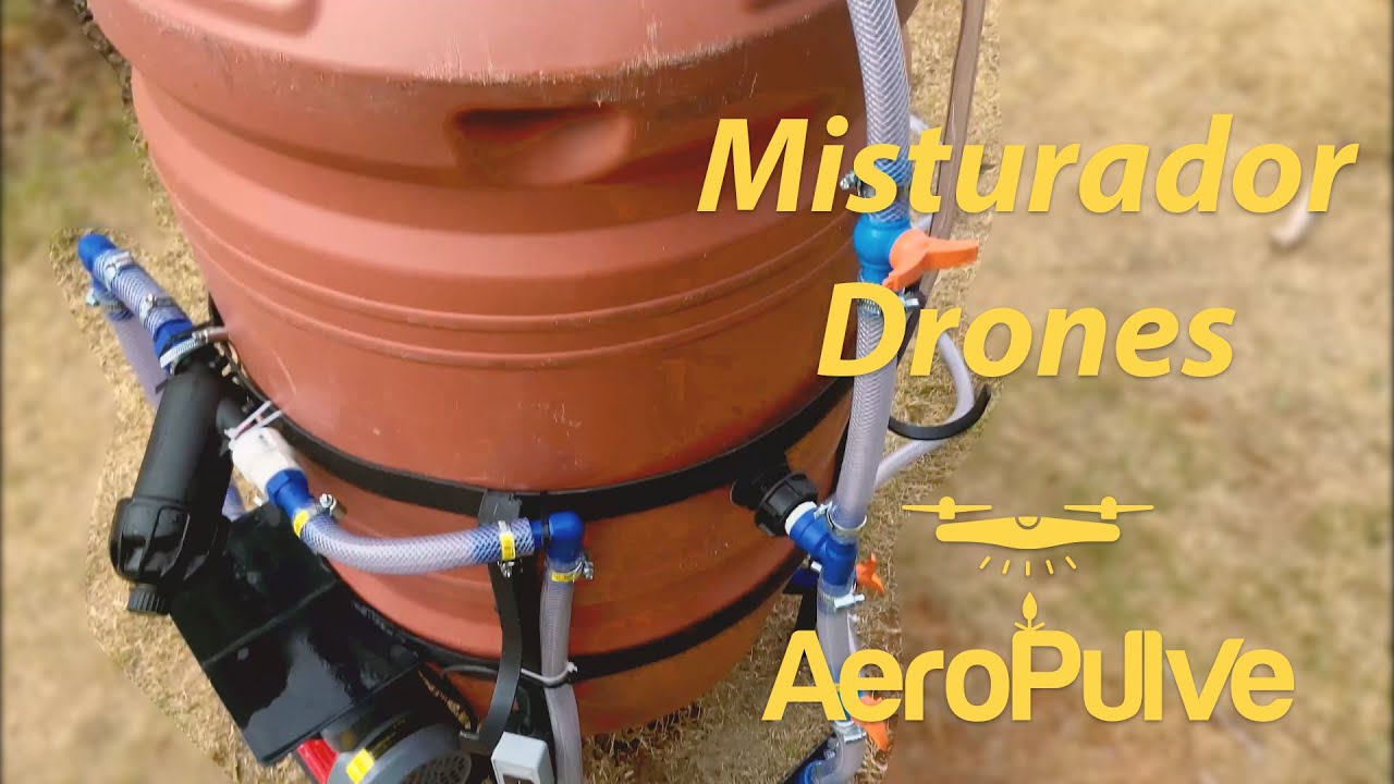 MISTURADOR DE CALDA PARA DRONES AGRÍCOLAS DE PULVERIZAÇÃO
