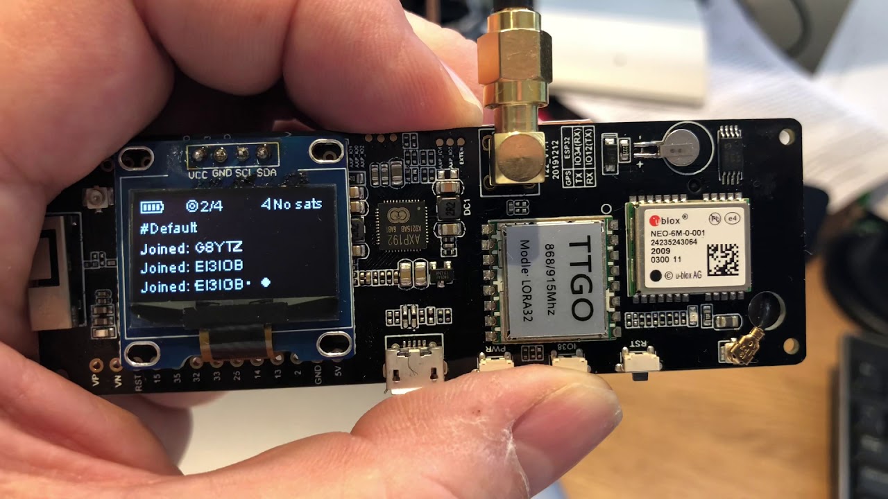 Meshtastic TTGO TBeam - What the Buttons do!