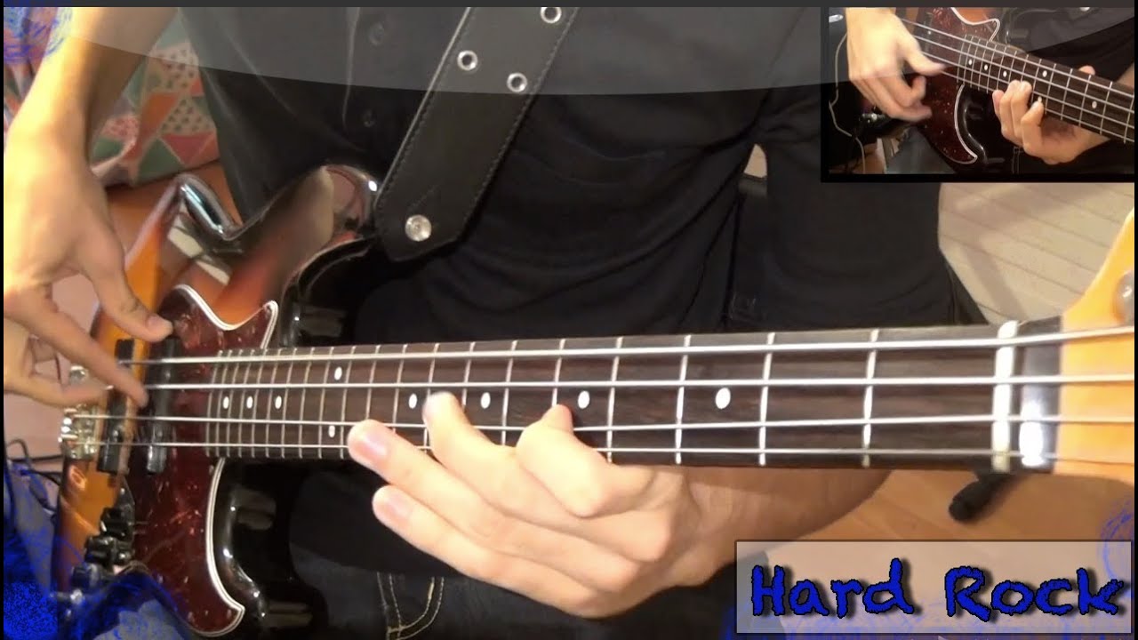 Explosive Hard Rock Bass solo
