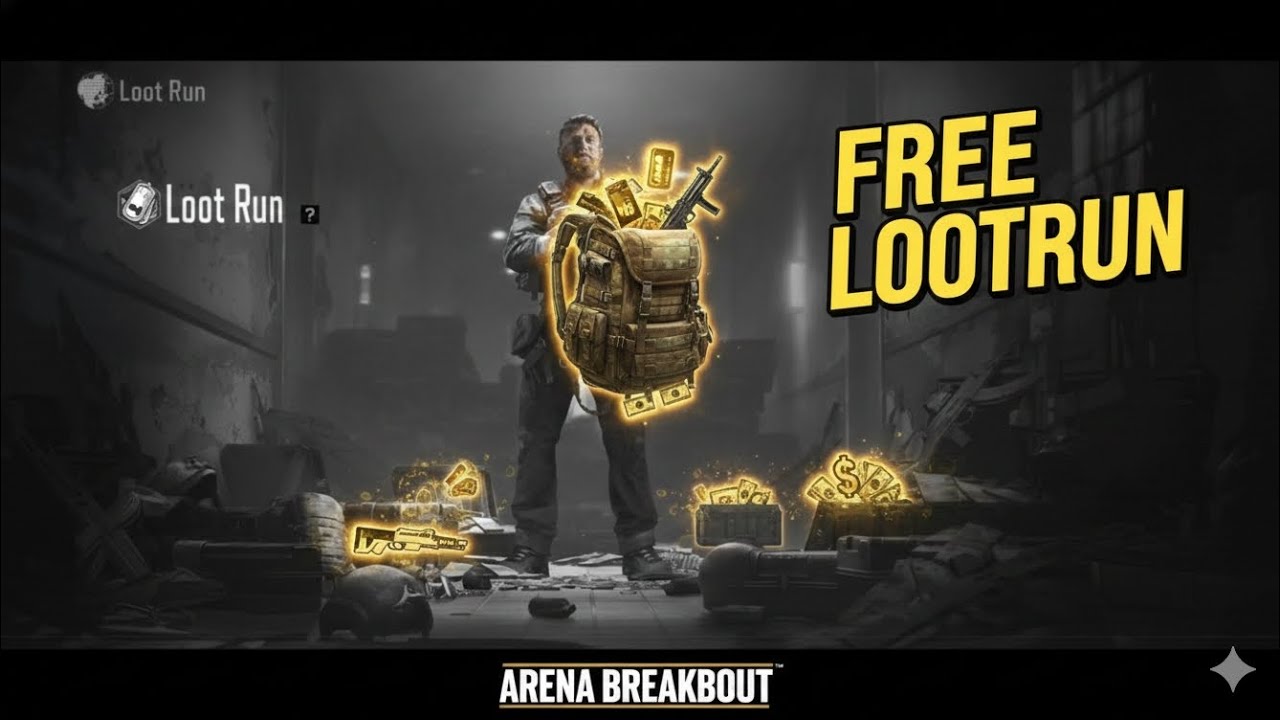 FREE LOOTRUN Event Explained 💰🔥 | Arena Breakout Easy Loot Gameplay