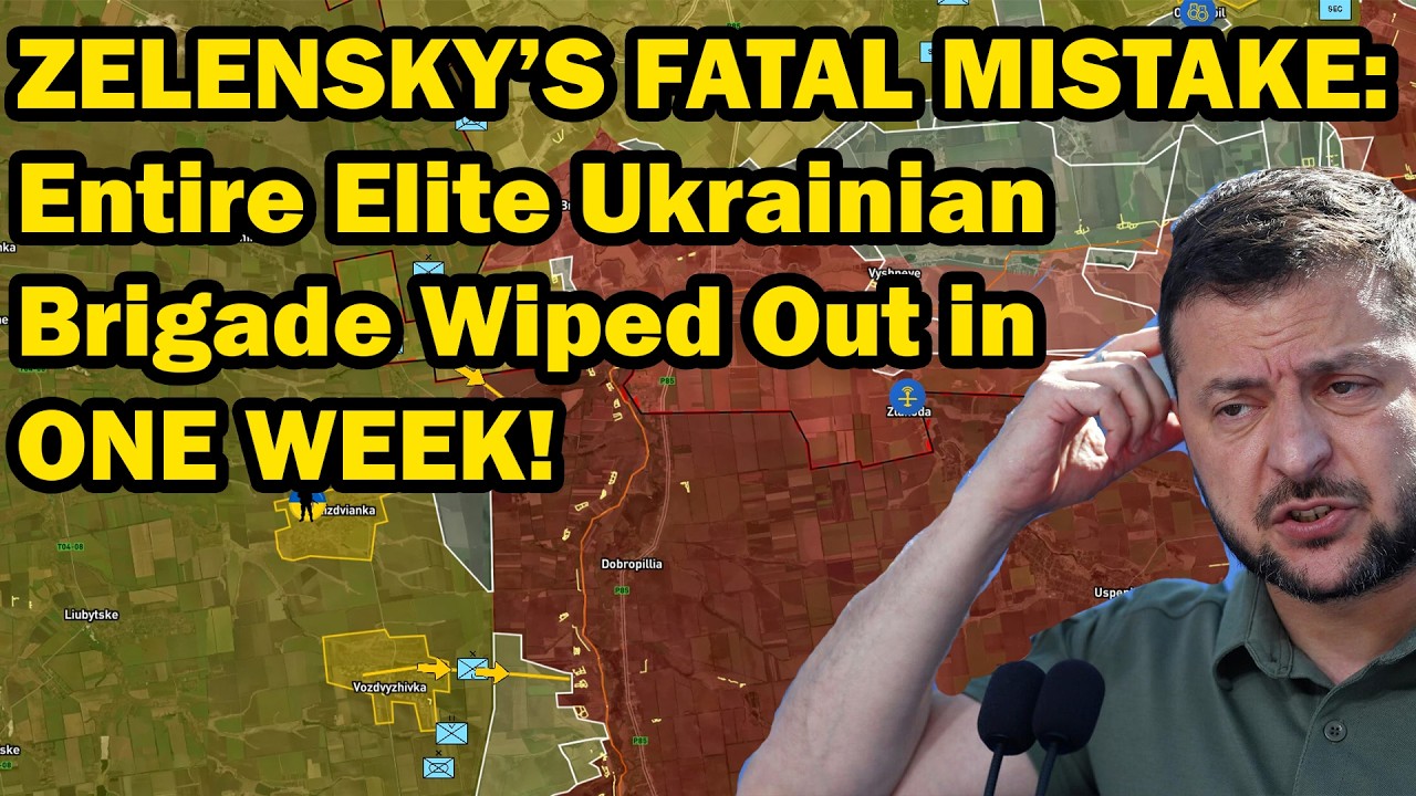 ZELENSKY’S FATAL MISTAKE: Entire Elite Ukrainian Brigade Wiped Out in ONE WEEK!