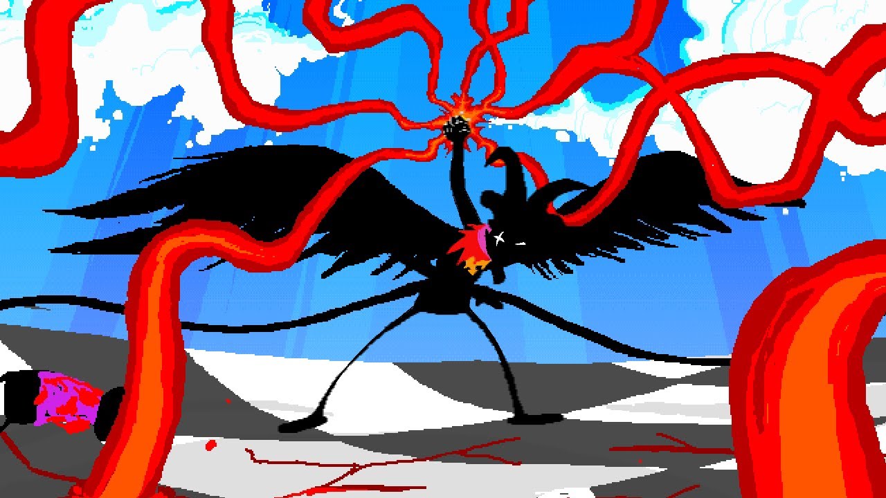 every Homestuck flash (but only when jack noir is on screen)