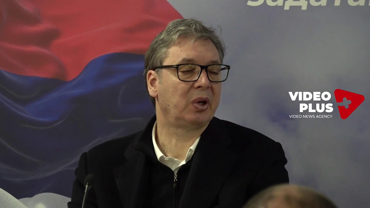 Razgovor predsednika Srbije sa me&scaron;tanima sela Sastavak u op&scaron;tini Knjaževac