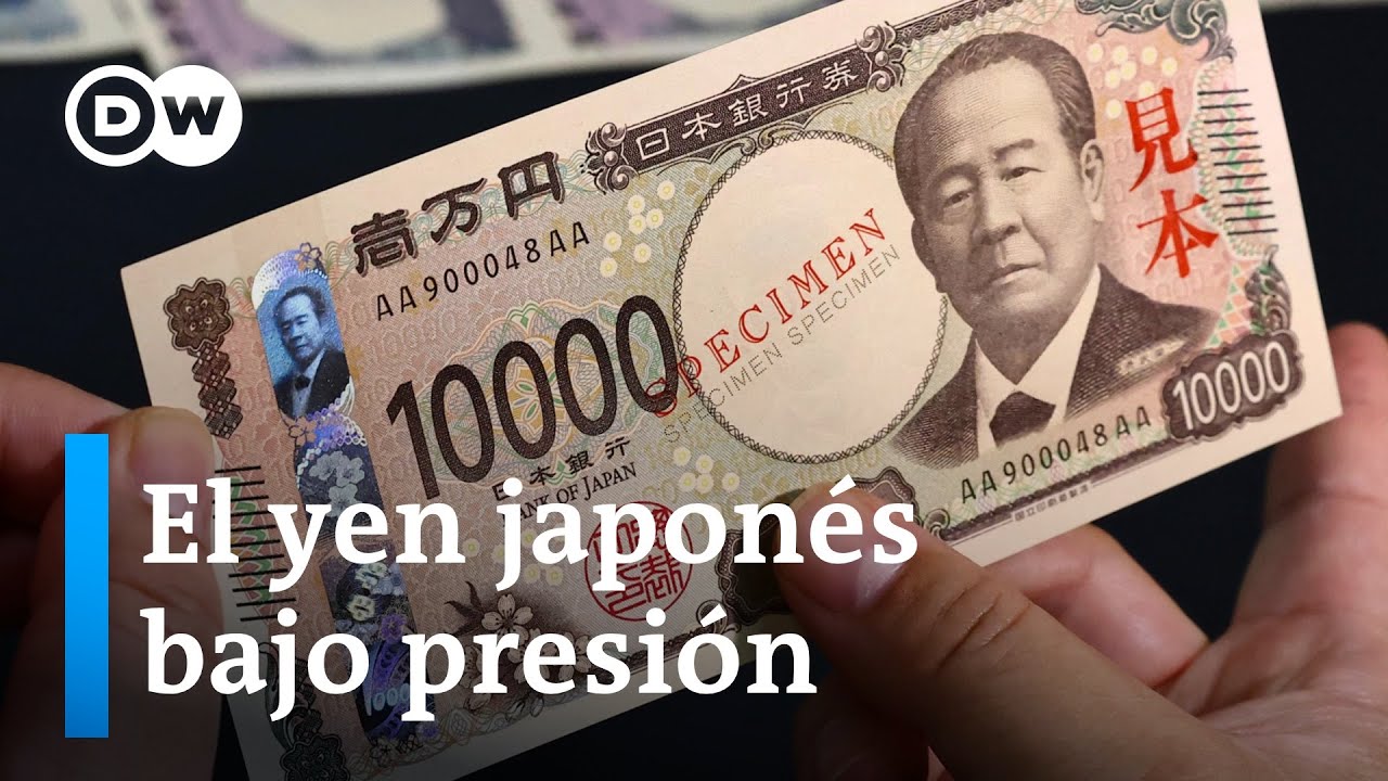 El yen alcanza su nivel m&aacute;s bajo en 34 a&ntilde;os frente al d&oacute;lar