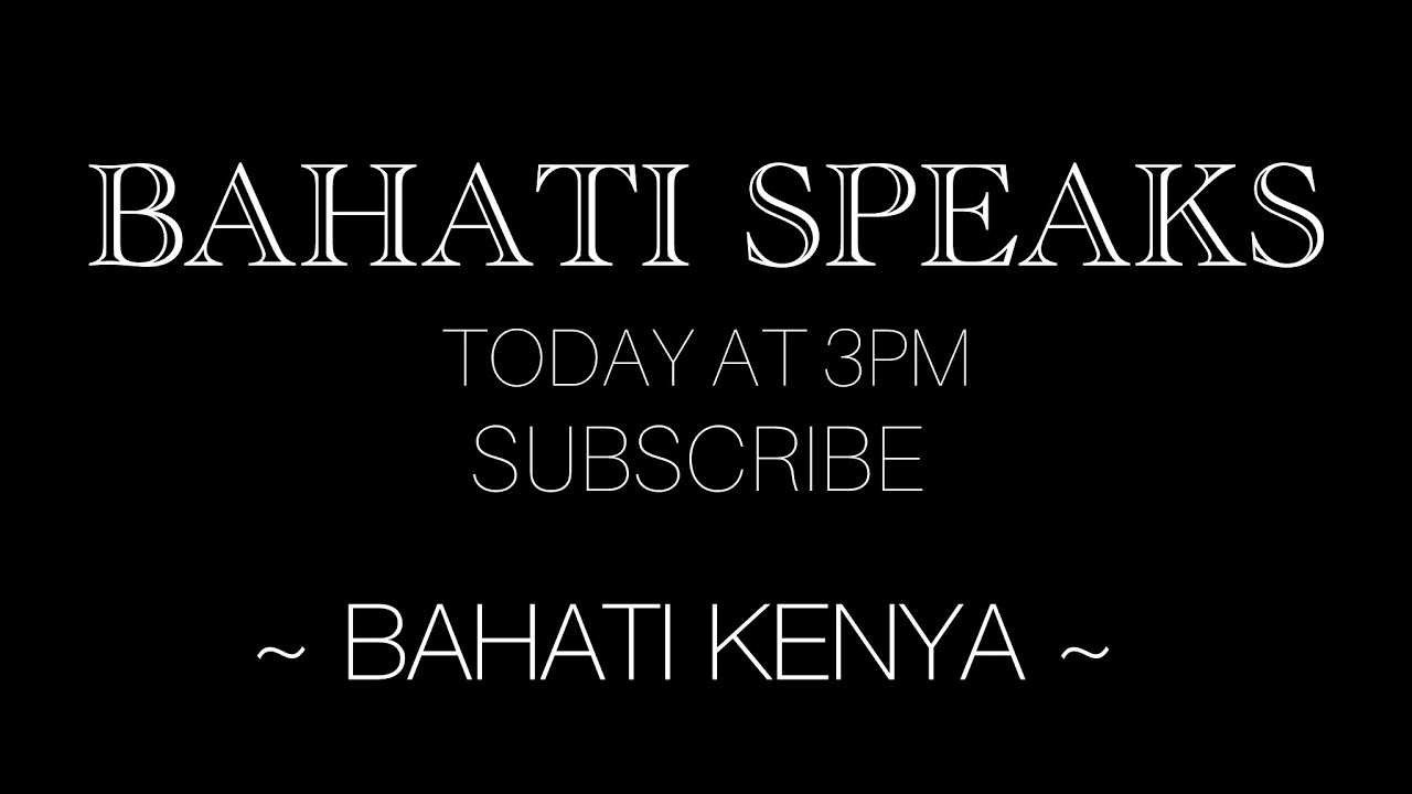 BAHATI APOLOGISES FOR HIS RECENT CONTENT & BEHAVIOUR | DEAR FANS & FAMILY I AM SORRY 🙏🙏🙏