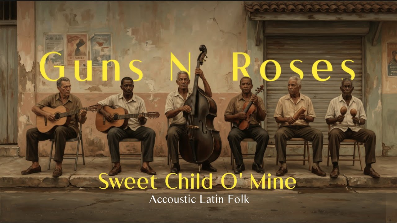 Guns N' Roses - Sweet Child O’ Mine Acoustic| Romantic Latin Guitar Cover with Colombian Folk Vibes
