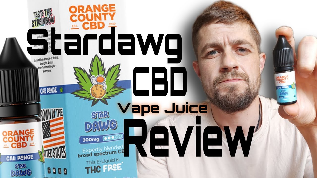 Stardawg CBD Vape Juice - Cali Range - Orange county