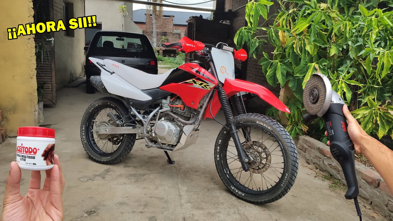MODIFICAMOS el CUADRO del XR 125! 🛠️ + MEJORAMOS el EMBRAGUE y ACELERADOR!!🧯