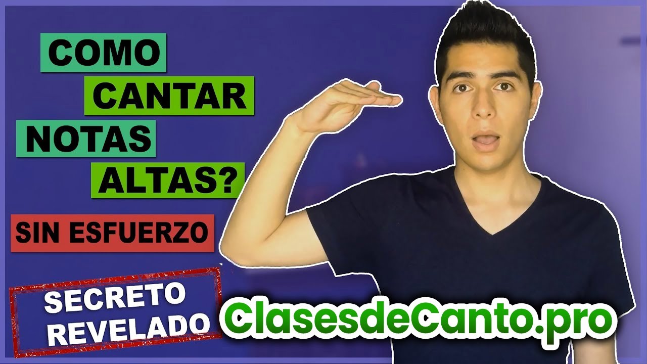 Como Cantar Notas Altas (Agudas) Sin Forzar Tu Voz? |www.Clasesdecanto.pro | Ampliar tu Rango Vocal