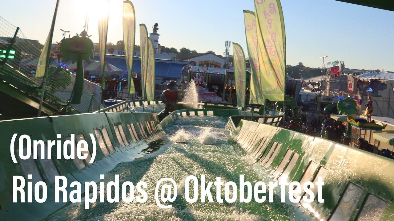 Rio Rapidos Raftingbahn @ Oktoberfest München 2022 (Onride)