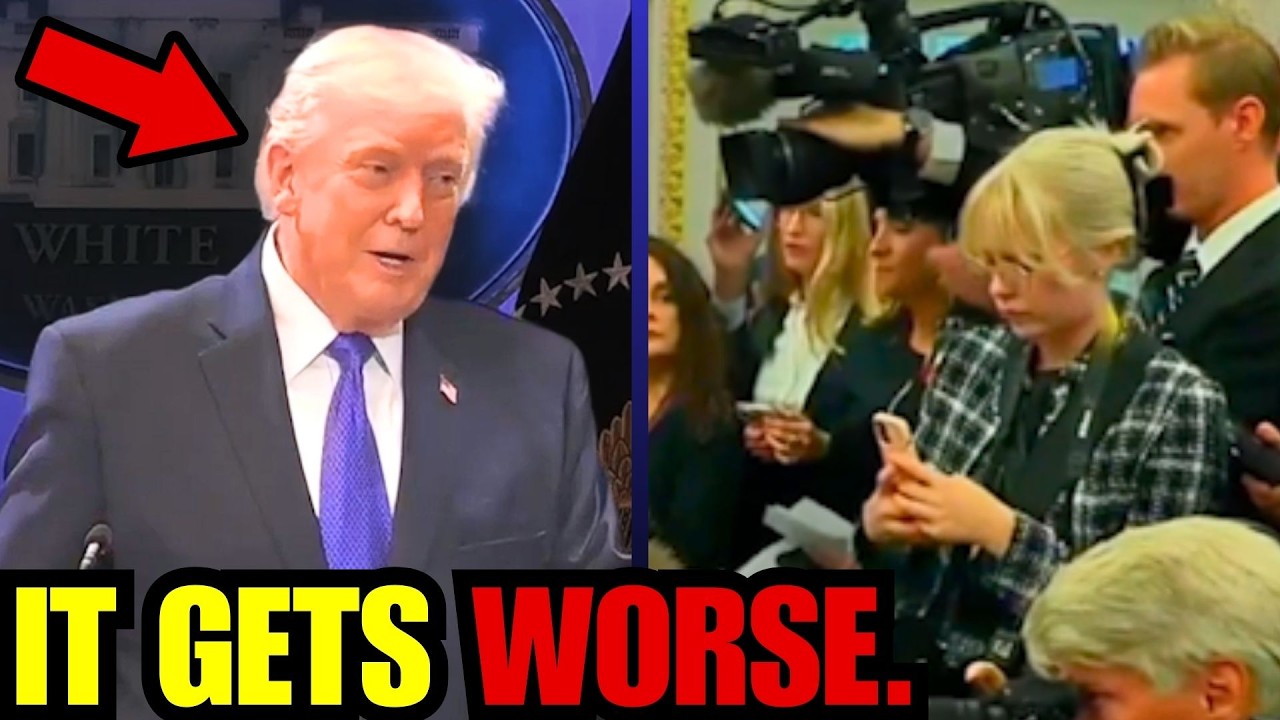 Trump tariff presser GOES OFF THE RAILS in SHOCK TWIST