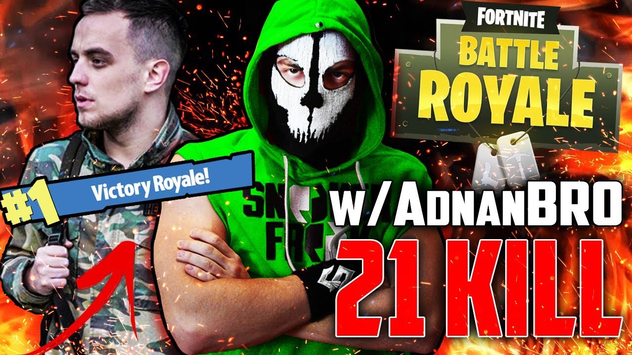 21 KILL - VICTORY ROYALE! w/AdnanBro
